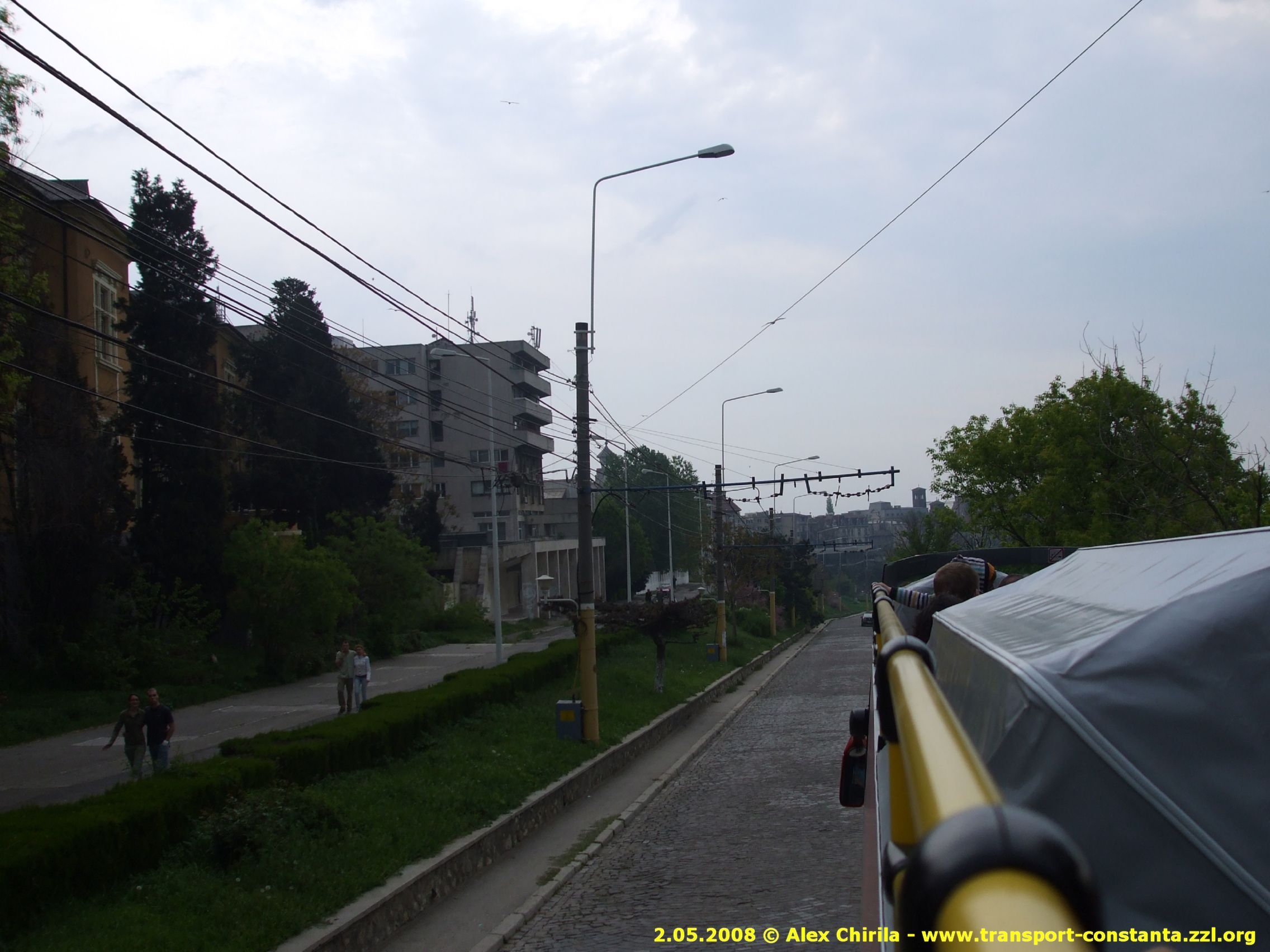 Elemente de retea de troleibuz - www.transport-in-comun.ro/constanta
